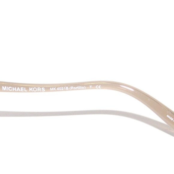 Michael Kors Portillo 4021B 4021 3043 54 Opal Beige Brown Eyeglasses MK4021B - Picture 5 of 5